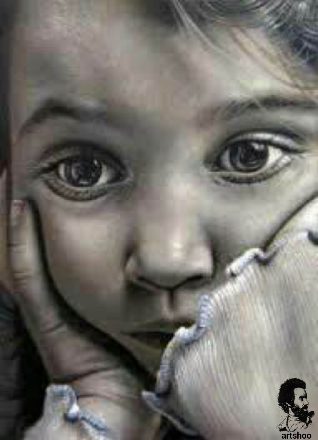 آموزش نقاشی سیاه قلم